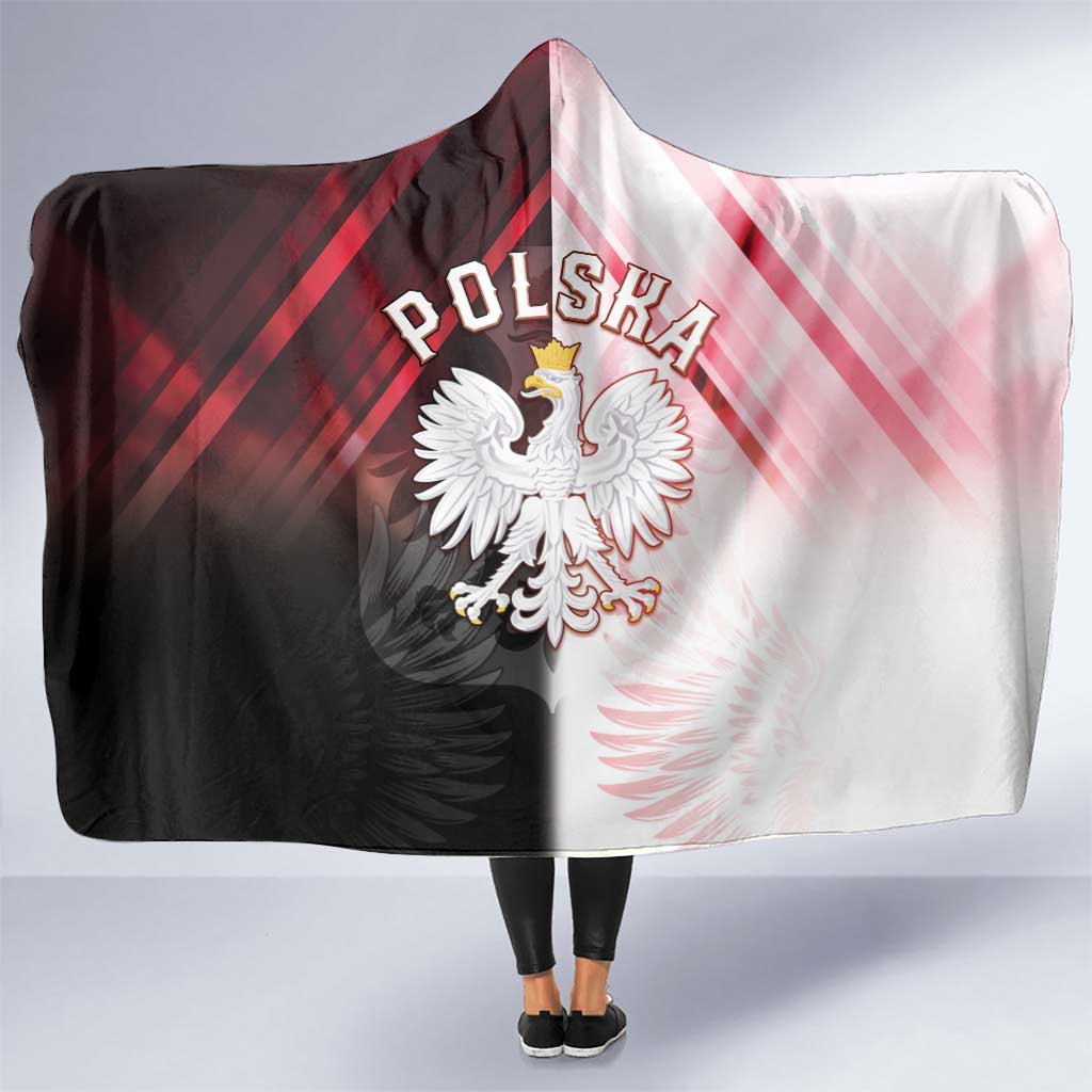 Poland Crowned Eagle Hooded Blanket Special Style - Wonder Print Shop