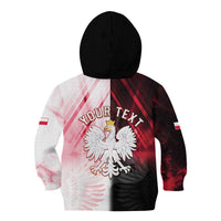 Personalized Poland Crowned Eagle Kid Hoodie Special Style - Wonder Print Shop