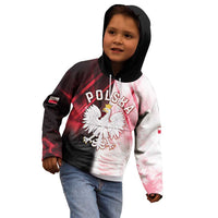 Personalized Poland Crowned Eagle Kid Hoodie Special Style - Wonder Print Shop