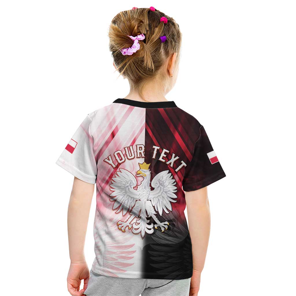 Personalized Poland Crowned Eagle Kid T Shirt Special Style - Wonder Print Shop