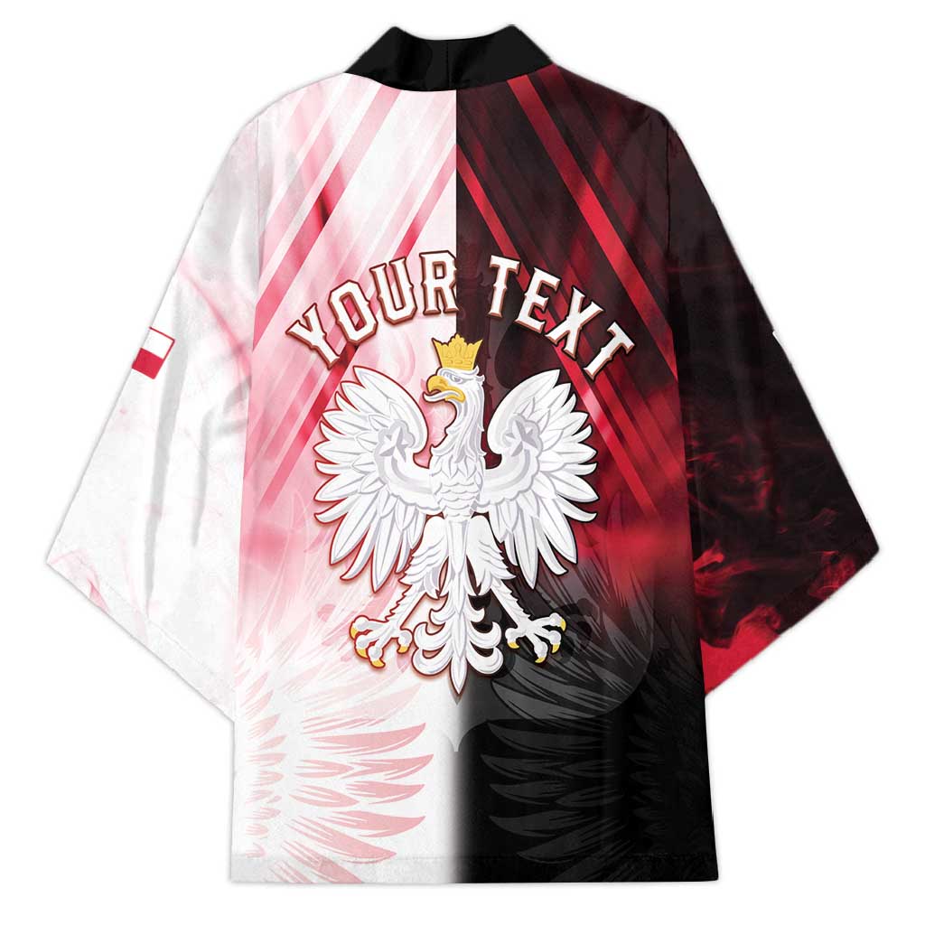 Personalized Poland Crowned Eagle Kimono Special Style - Wonder Print Shop