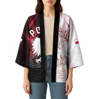 Personalized Poland Crowned Eagle Kimono Special Style - Wonder Print Shop