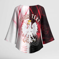 Personalized Poland Crowned Eagle Kimono Sleeve Blouse Special Style - Wonder Print Shop