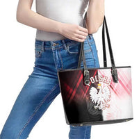 Poland Crowned Eagle Leather Tote Bag Special Style - Wonder Print Shop