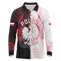 Personalized Poland Crowned Eagle Long Sleeve Polo Shirt Special Style - Wonder Print Shop