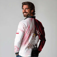 Personalized Poland Crowned Eagle Long Sleeve Polo Shirt Special Style - Wonder Print Shop