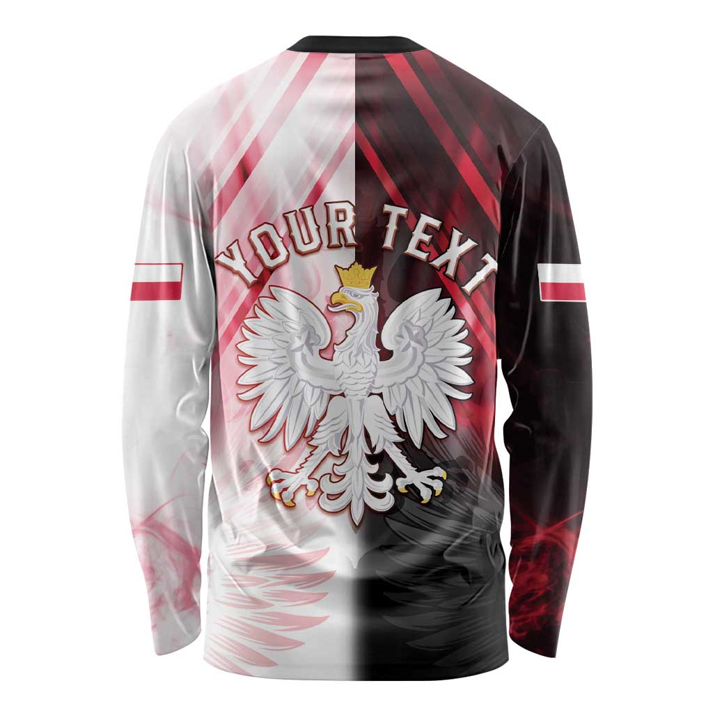 Personalized Poland Crowned Eagle Long Sleeve Shirt Special Style - Wonder Print Shop