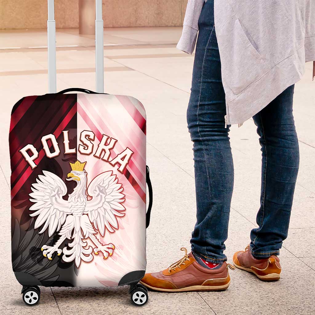 Poland Crowned Eagle Luggage Cover Special Style - Wonder Print Shop