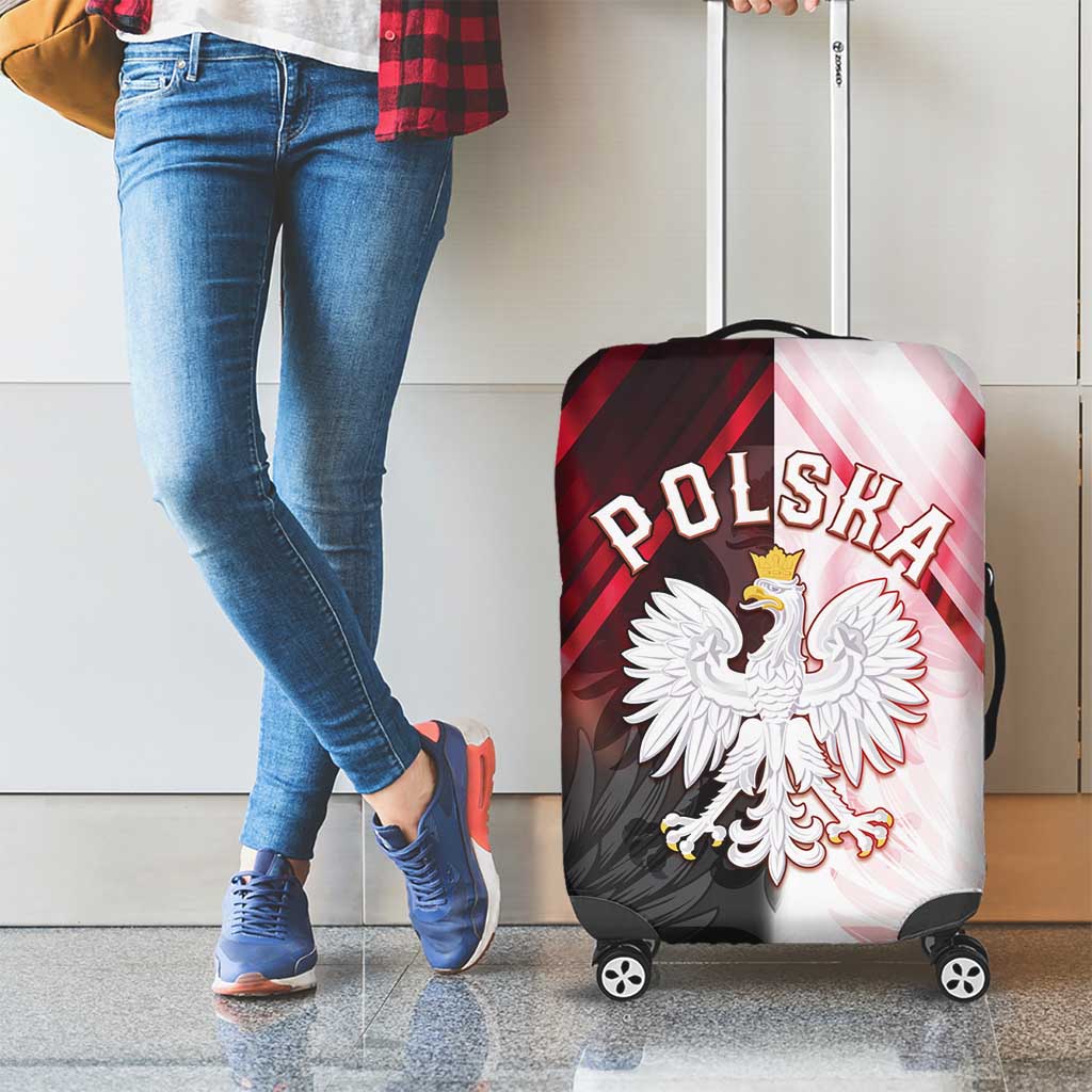 Poland Crowned Eagle Luggage Cover Special Style - Wonder Print Shop