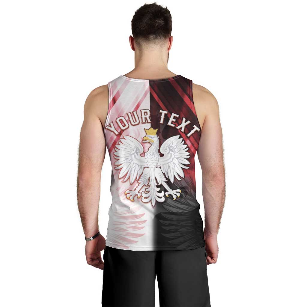 Personalized Poland Crowned Eagle Men Tank Top Special Style - Wonder Print Shop