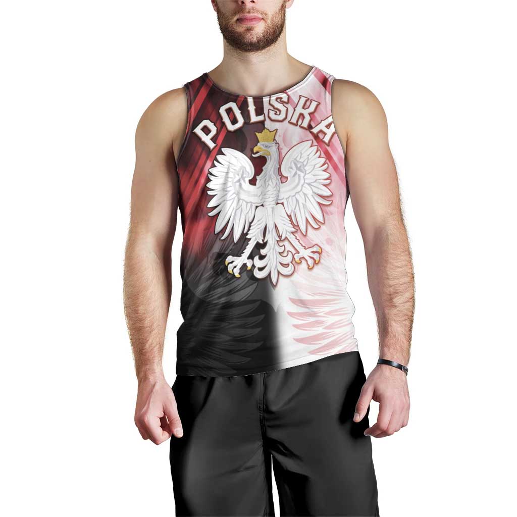 Personalized Poland Crowned Eagle Men Tank Top Special Style - Wonder Print Shop