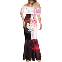 Personalized Poland Crowned Eagle Mermaid Dress Special Style - Wonder Print Shop