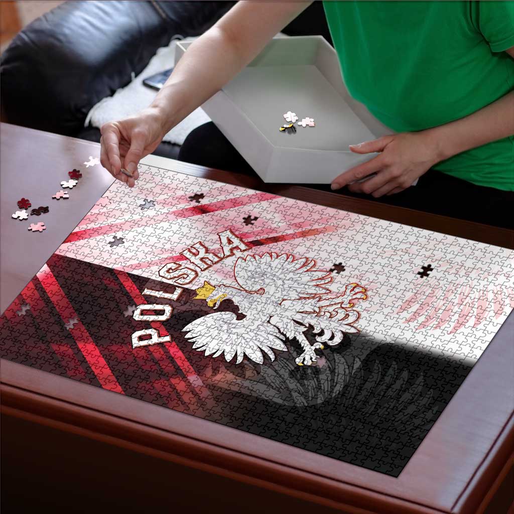Poland Crowned Eagle Puzzle Special Style - Wonder Print Shop