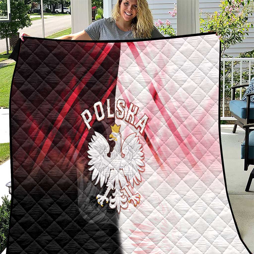 Poland Crowned Eagle Quilt Special Style - Wonder Print Shop