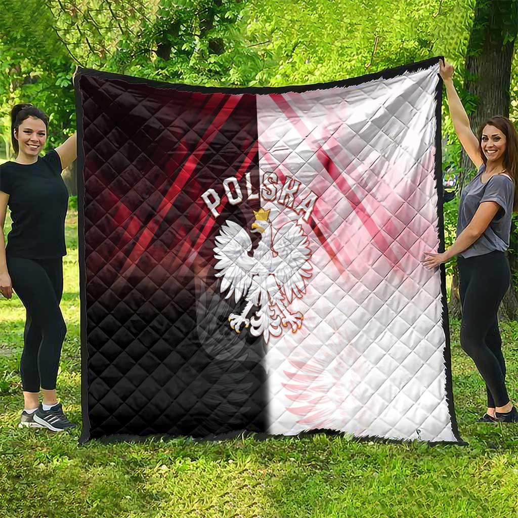 Poland Crowned Eagle Quilt Special Style - Wonder Print Shop