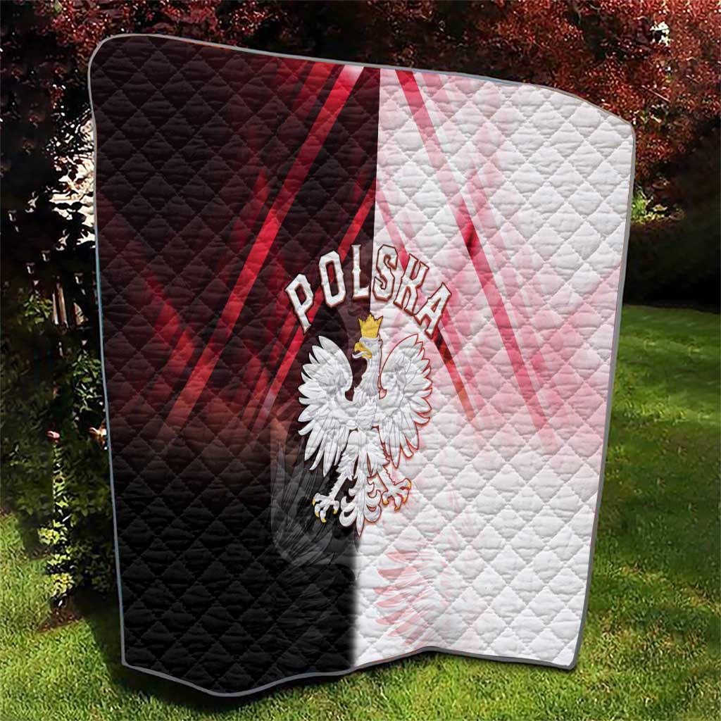 Poland Crowned Eagle Quilt Special Style - Wonder Print Shop
