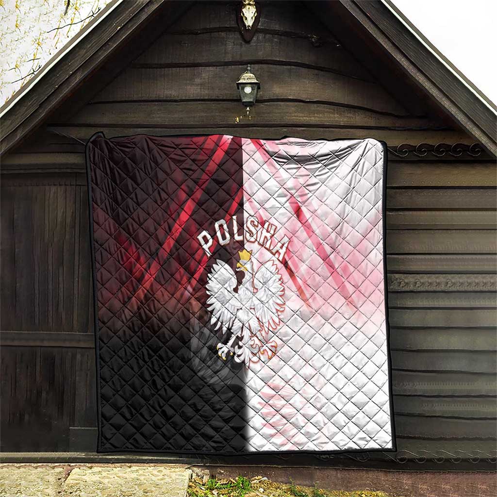 Poland Crowned Eagle Quilt Special Style - Wonder Print Shop