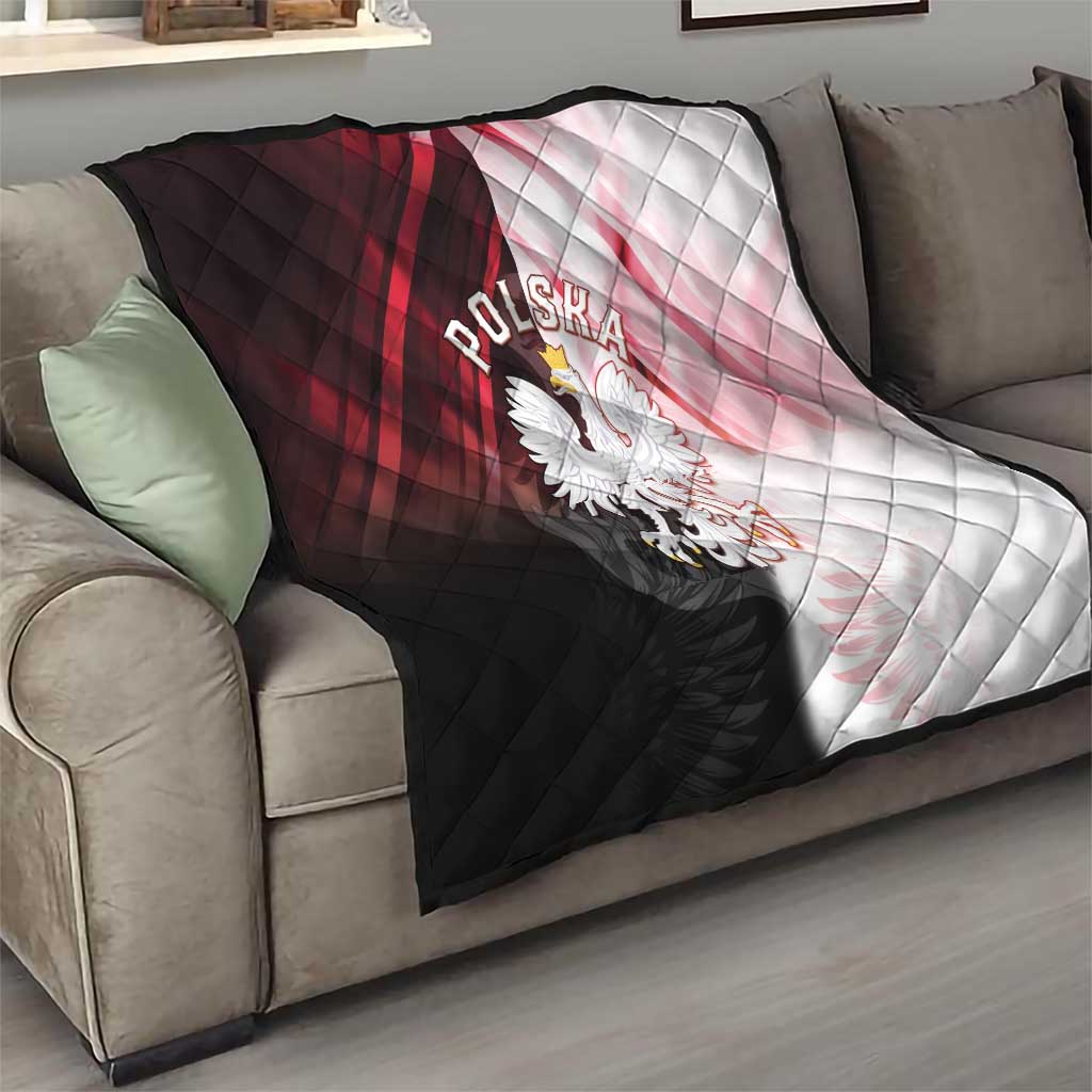 Poland Crowned Eagle Quilt Special Style - Wonder Print Shop