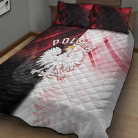 Poland Crowned Eagle Quilt Bed Set Special Style - Wonder Print Shop