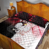 Poland Crowned Eagle Quilt Bed Set Special Style - Wonder Print Shop