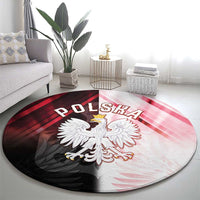 Poland Crowned Eagle Round Carpet Special Style - Wonder Print Shop