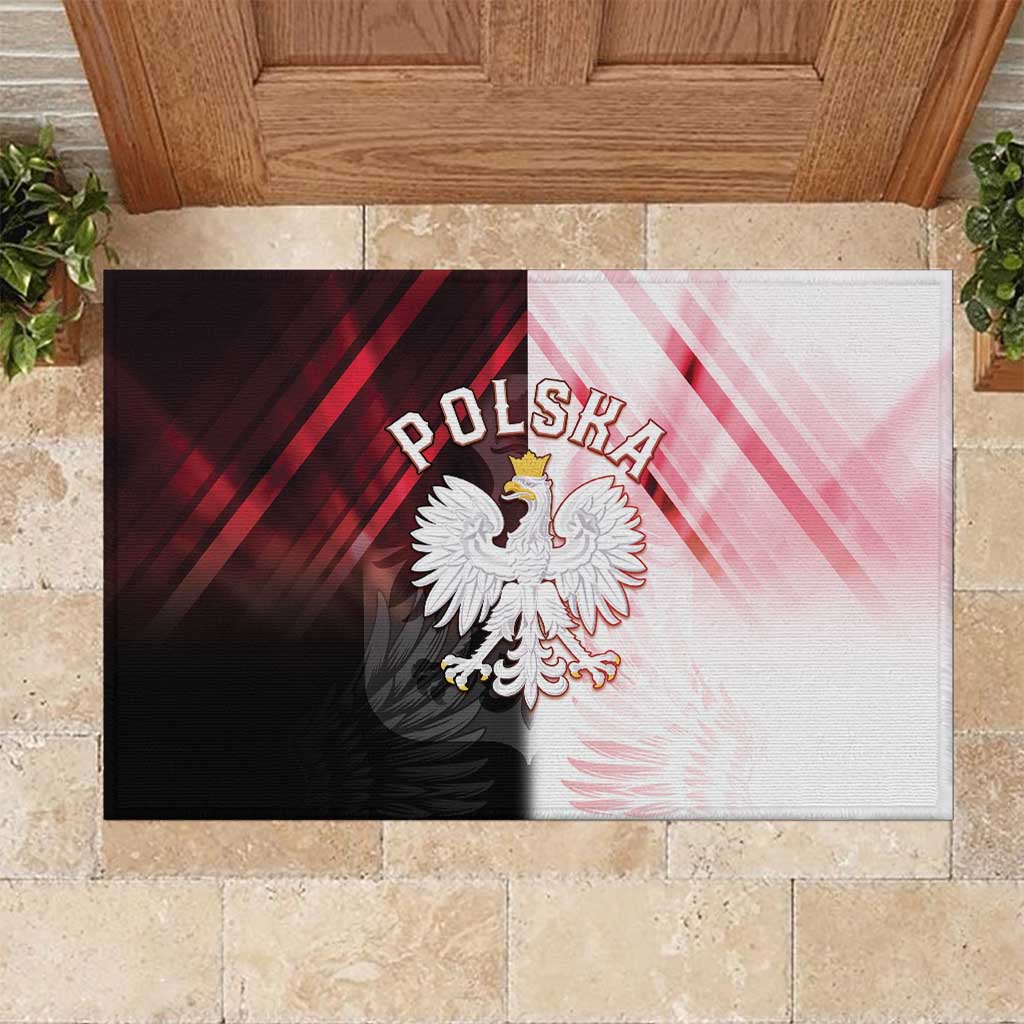 Poland Crowned Eagle Rubber Doormat Special Style - Wonder Print Shop