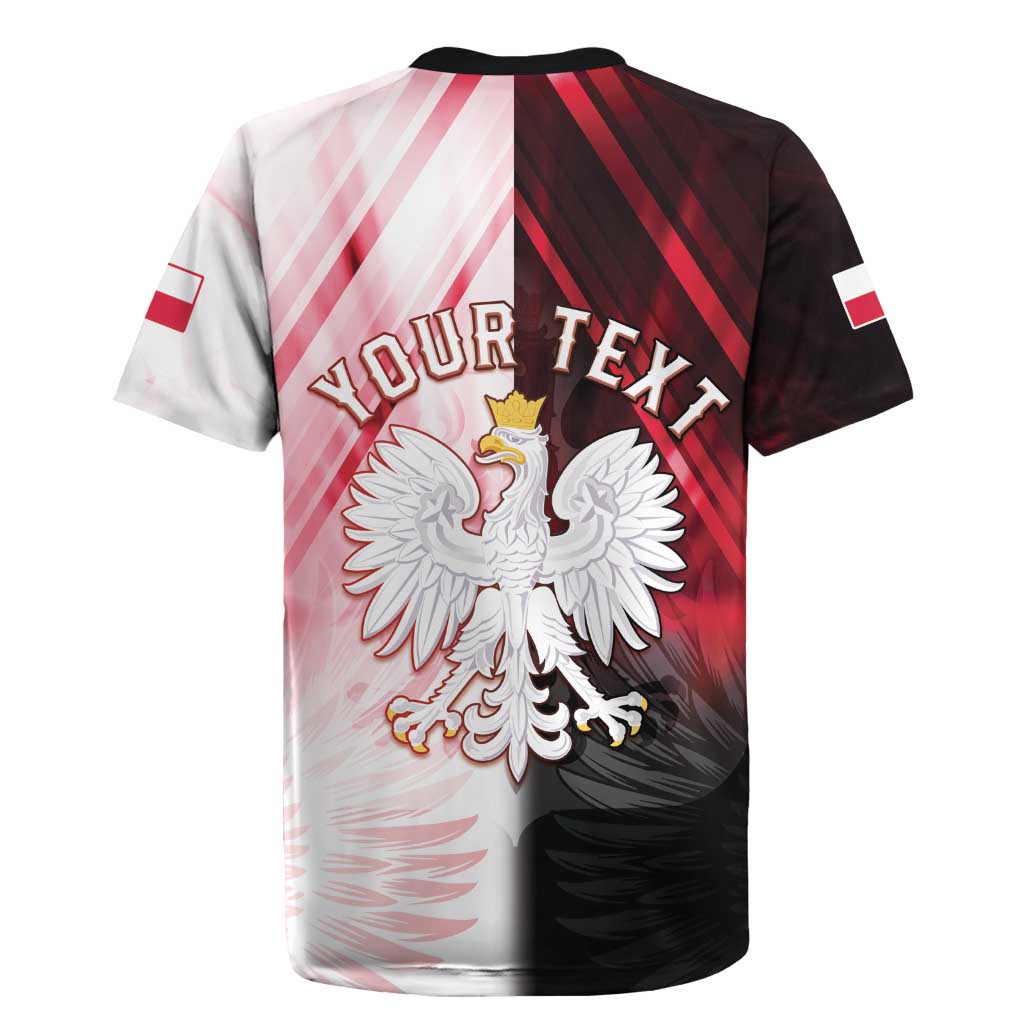 Personalized Poland Crowned Eagle Rugby Jersey Special Style - Wonder Print Shop