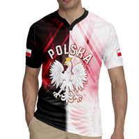 Personalized Poland Crowned Eagle Rugby Jersey Special Style - Wonder Print Shop