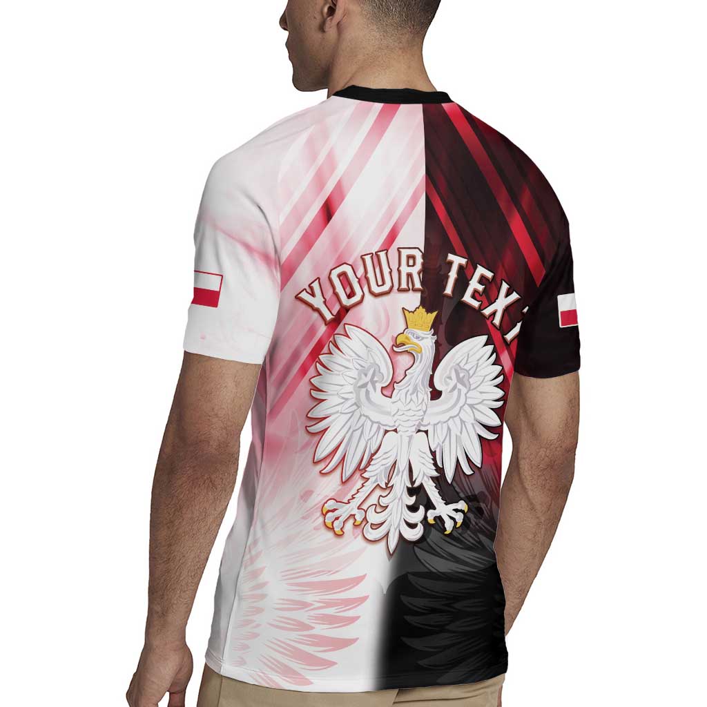 Personalized Poland Crowned Eagle Rugby Jersey Special Style - Wonder Print Shop