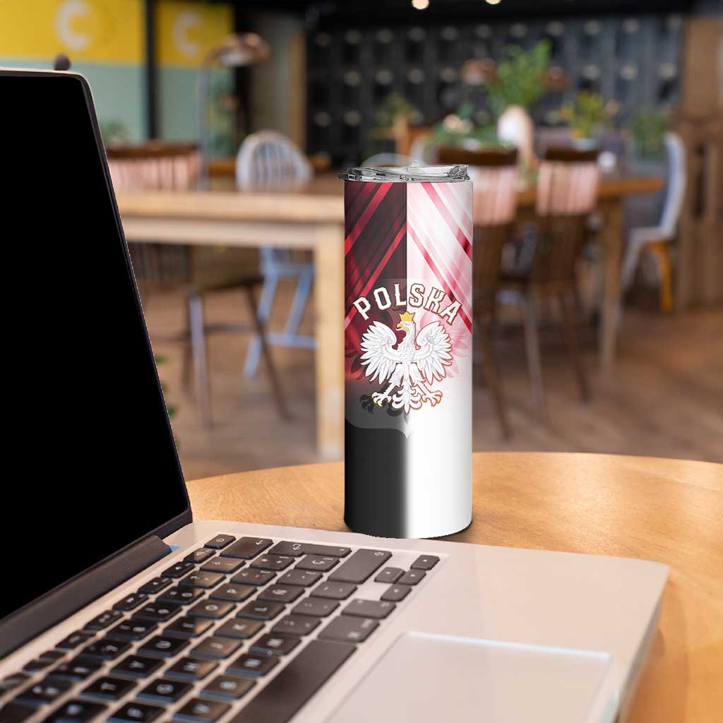 Personalized Poland Crowned Eagle Skinny Tumbler Special Style - Wonder Print Shop