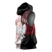 Personalized Poland Crowned Eagle Sleeveless Hoodie Special Style - Wonder Print Shop