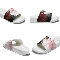 Poland Crowned Eagle Slide Sandals Special Style - Wonder Print Shop