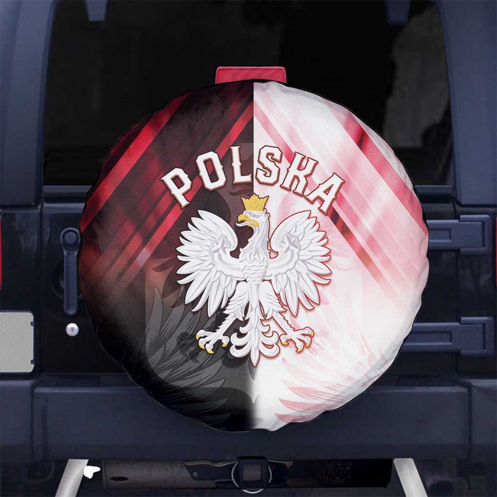 Poland Crowned Eagle Spare Tire Cover Special Style - Wonder Print Shop