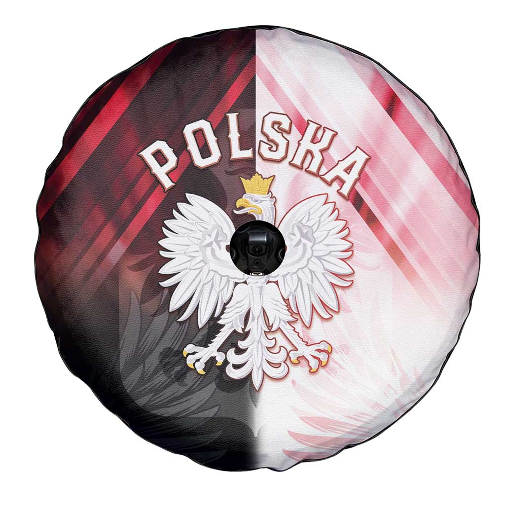 Poland Crowned Eagle Spare Tire Cover Special Style - Wonder Print Shop