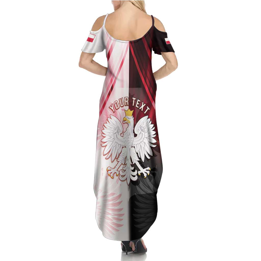 Personalized Poland Crowned Eagle Summer Maxi Dress Special Style - Wonder Print Shop