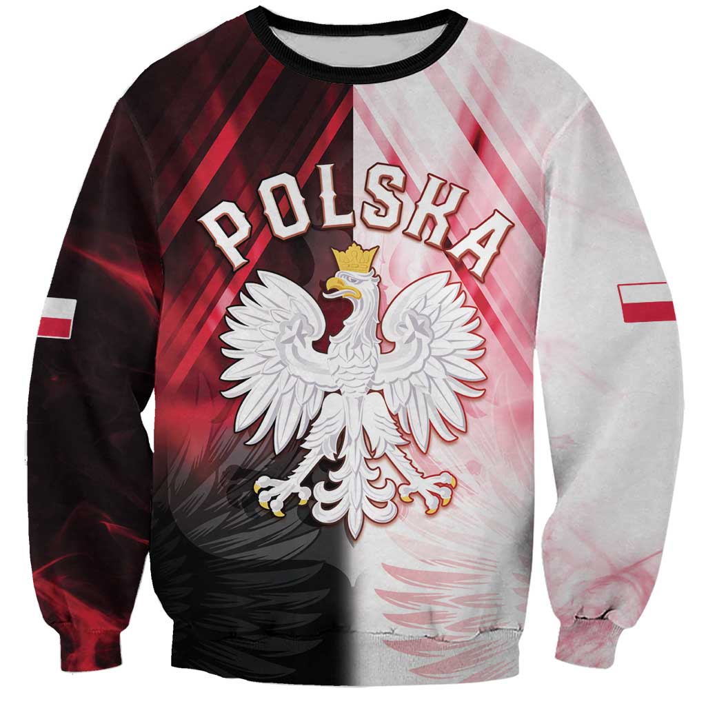 Personalized Poland Crowned Eagle Sweatshirt Special Style - Wonder Print Shop