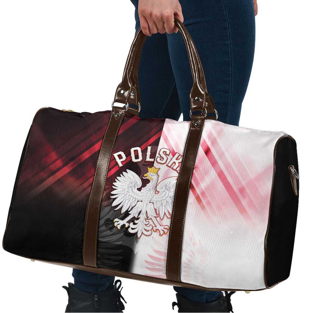 Poland Crowned Eagle Travel Bag Special Style - Wonder Print Shop
