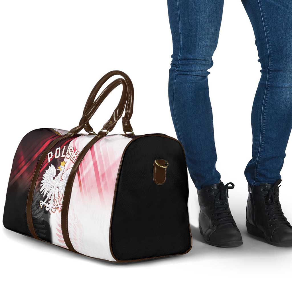 Poland Crowned Eagle Travel Bag Special Style - Wonder Print Shop