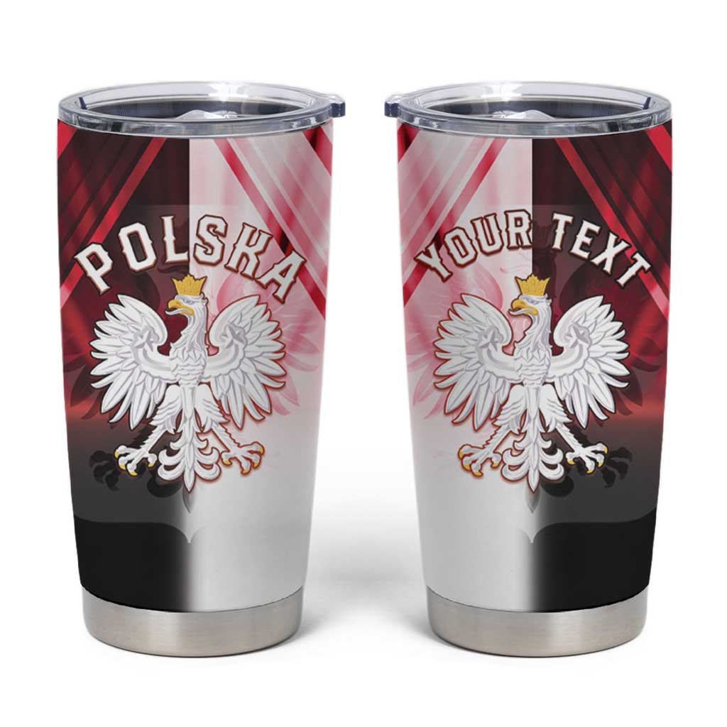 Personalized Poland Crowned Eagle Tumbler Cup Special Style - Wonder Print Shop