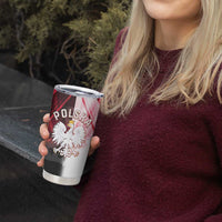 Personalized Poland Crowned Eagle Tumbler Cup Special Style - Wonder Print Shop