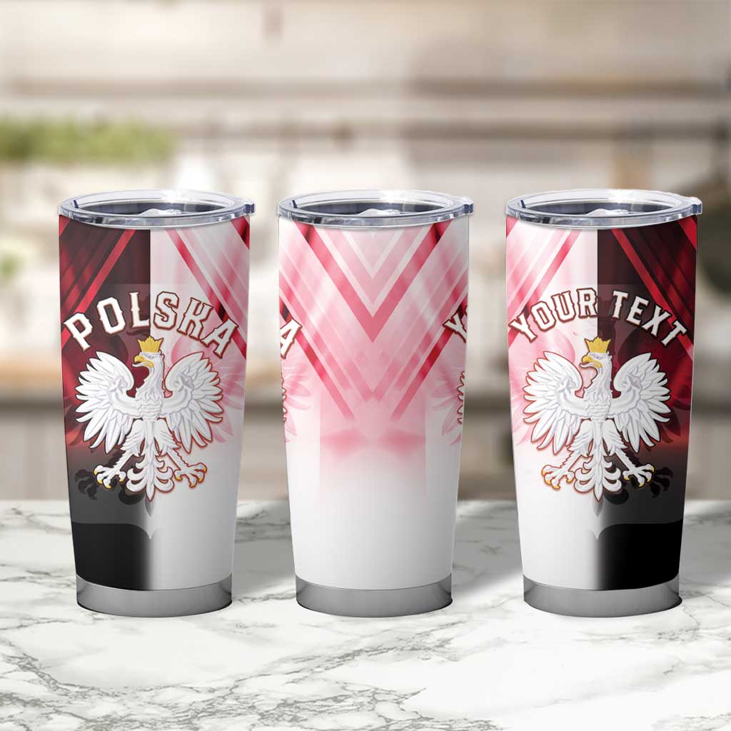 Personalized Poland Crowned Eagle Tumbler Cup Special Style - Wonder Print Shop