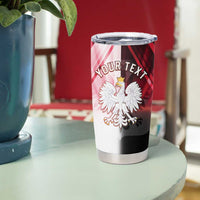 Personalized Poland Crowned Eagle Tumbler Cup Special Style - Wonder Print Shop