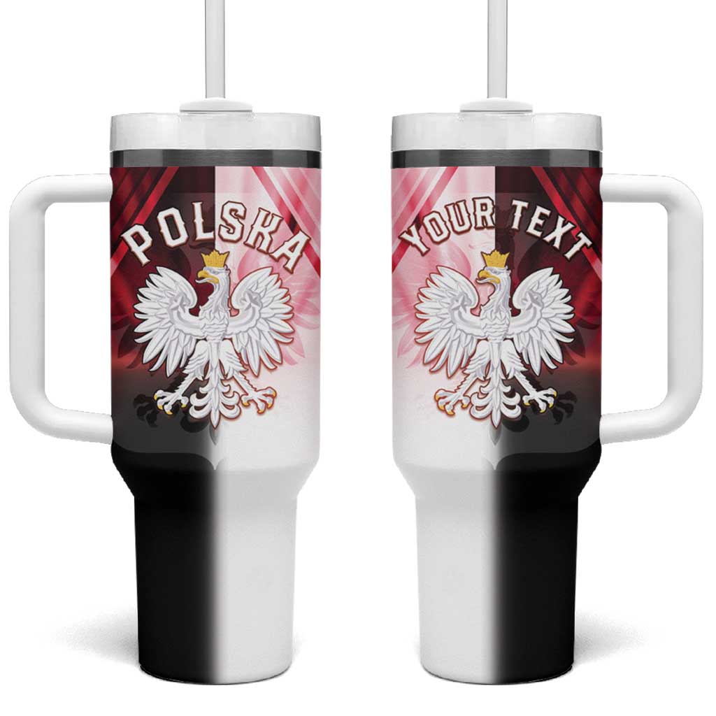 Personalized Poland Crowned Eagle Tumbler With Handle Special Style - Wonder Print Shop