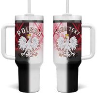 Personalized Poland Crowned Eagle Tumbler With Handle Special Style - Wonder Print Shop