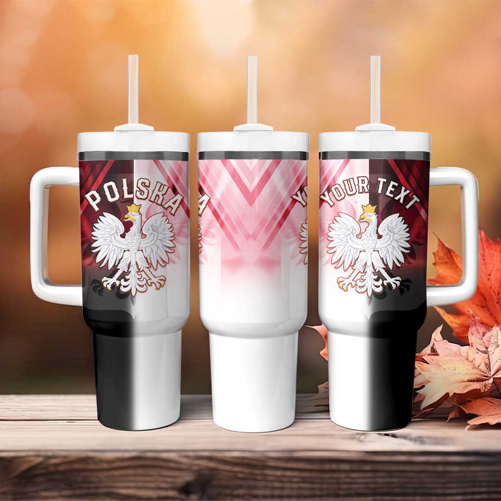 Personalized Poland Crowned Eagle Tumbler With Handle Special Style - Wonder Print Shop
