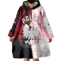 Personalized Poland Crowned Eagle Wearable Blanket Hoodie Special Style - Wonder Print Shop