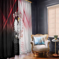 Poland Crowned Eagle Window Curtain Special Style - Wonder Print Shop