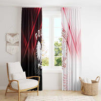 Poland Crowned Eagle Window Curtain Special Style - Wonder Print Shop