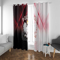 Poland Crowned Eagle Window Curtain Special Style - Wonder Print Shop