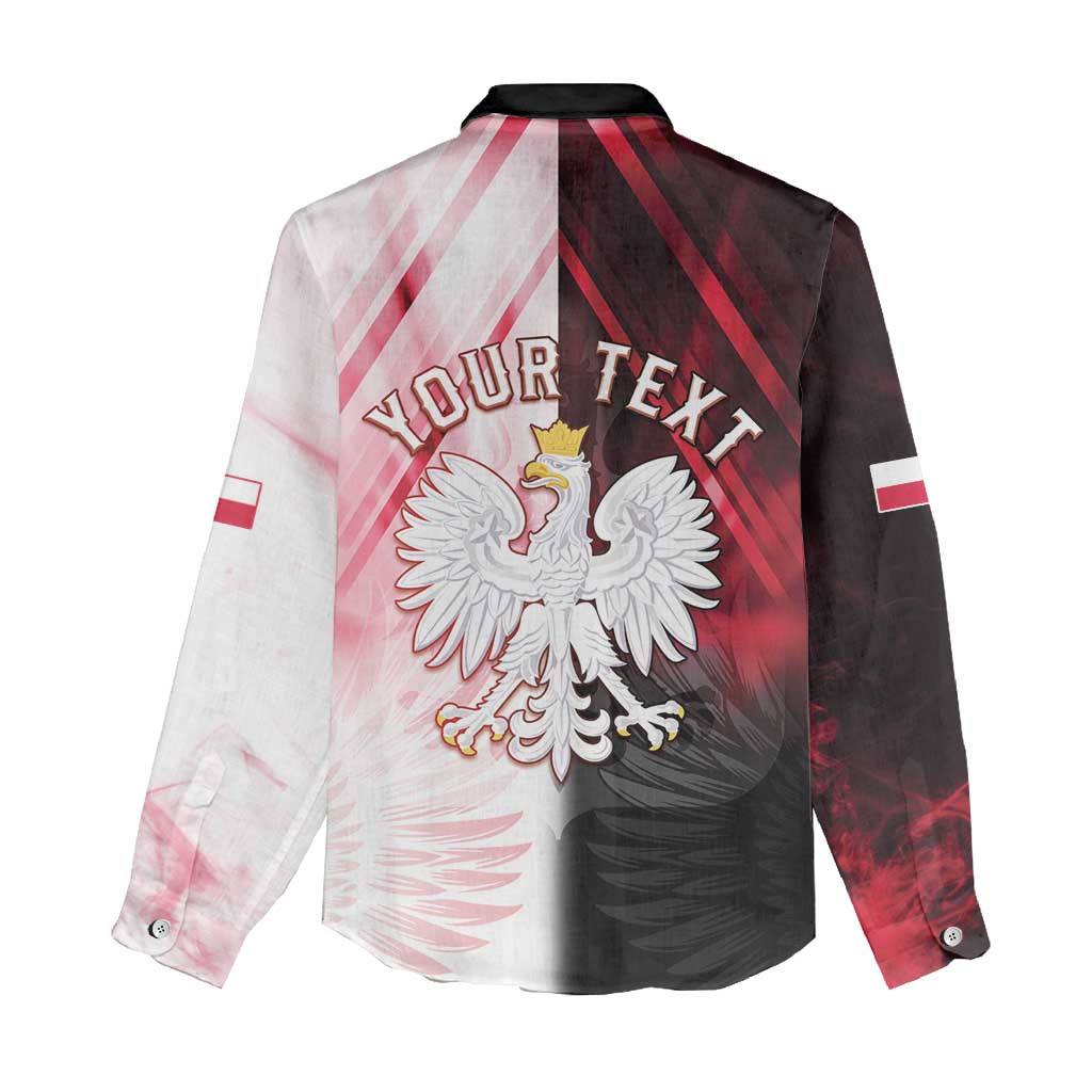 Personalized Poland Crowned Eagle Women Casual Shirt Special Style - Wonder Print Shop